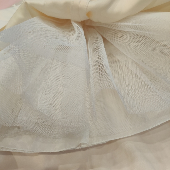 Cinderella new w/tag girl Christmas off-white formal dress size 8 - Picture 5 of 5